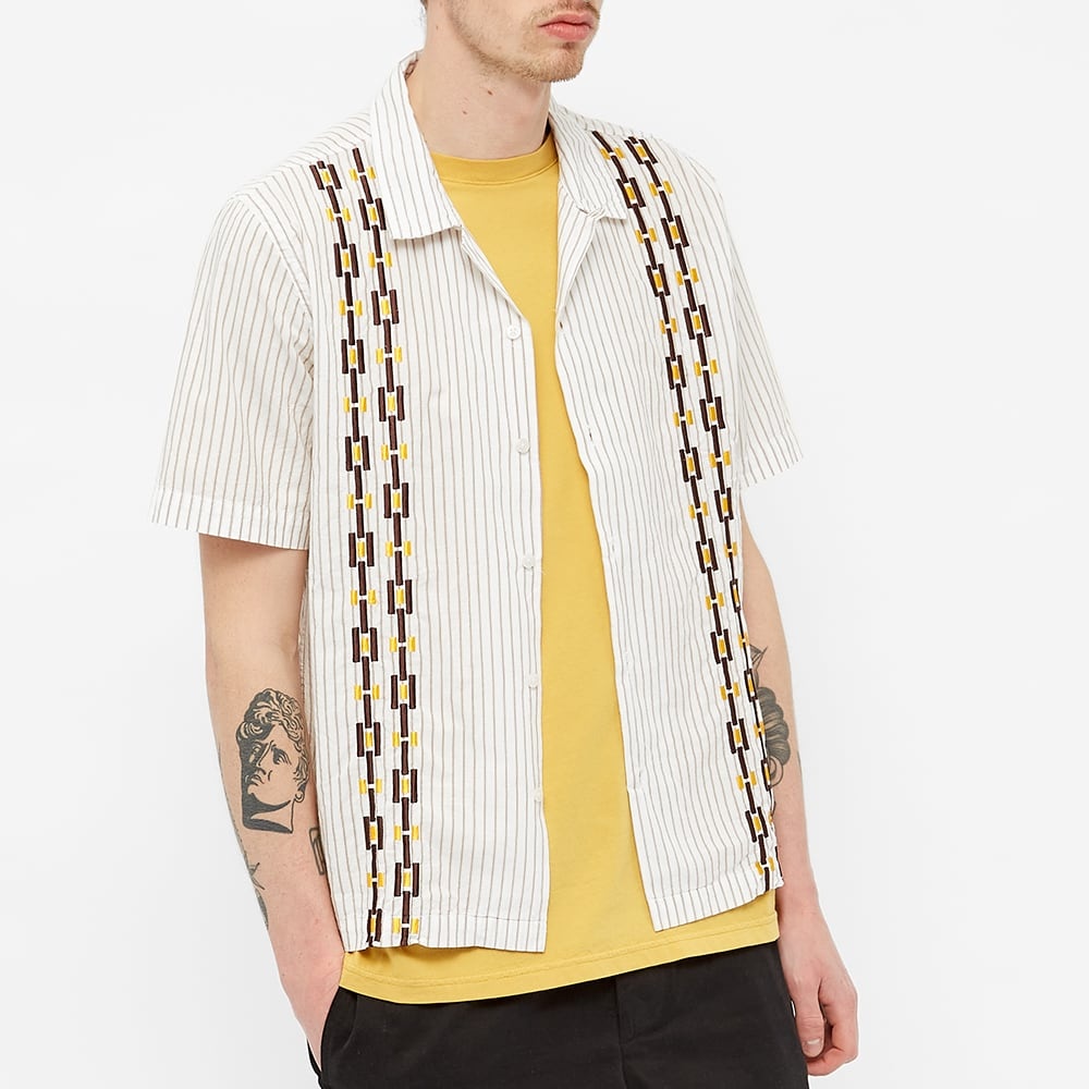 Universal Works Chelsea Stripe Road Shirt - 4