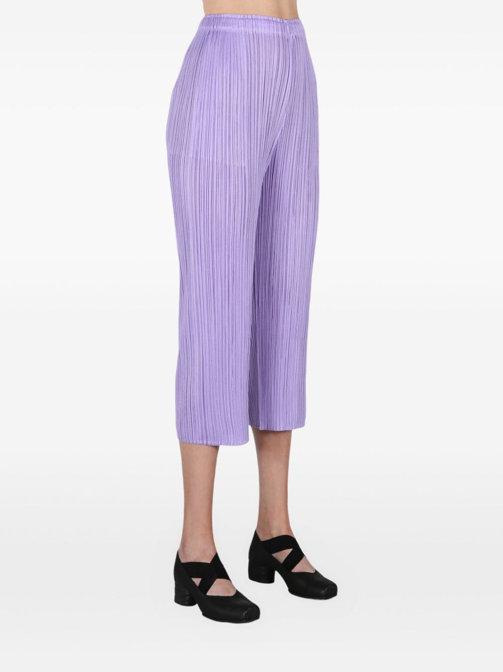 cropped tapered trousers - 3