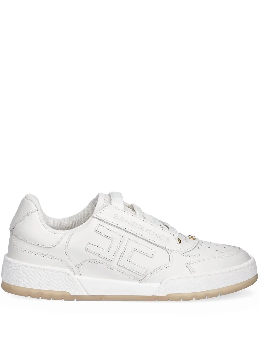 logo-embossed sneakers - 1