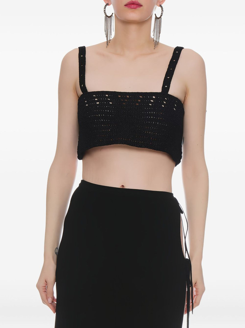 MAGDA BUTRYM crochet cropped top outlook