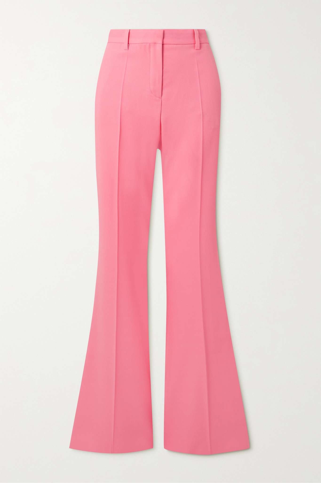 Wool-twill flared pants - 1