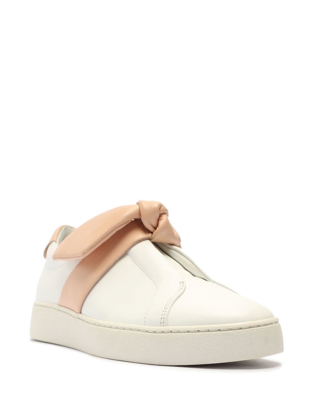 bow-detail low-top sneakers - 2