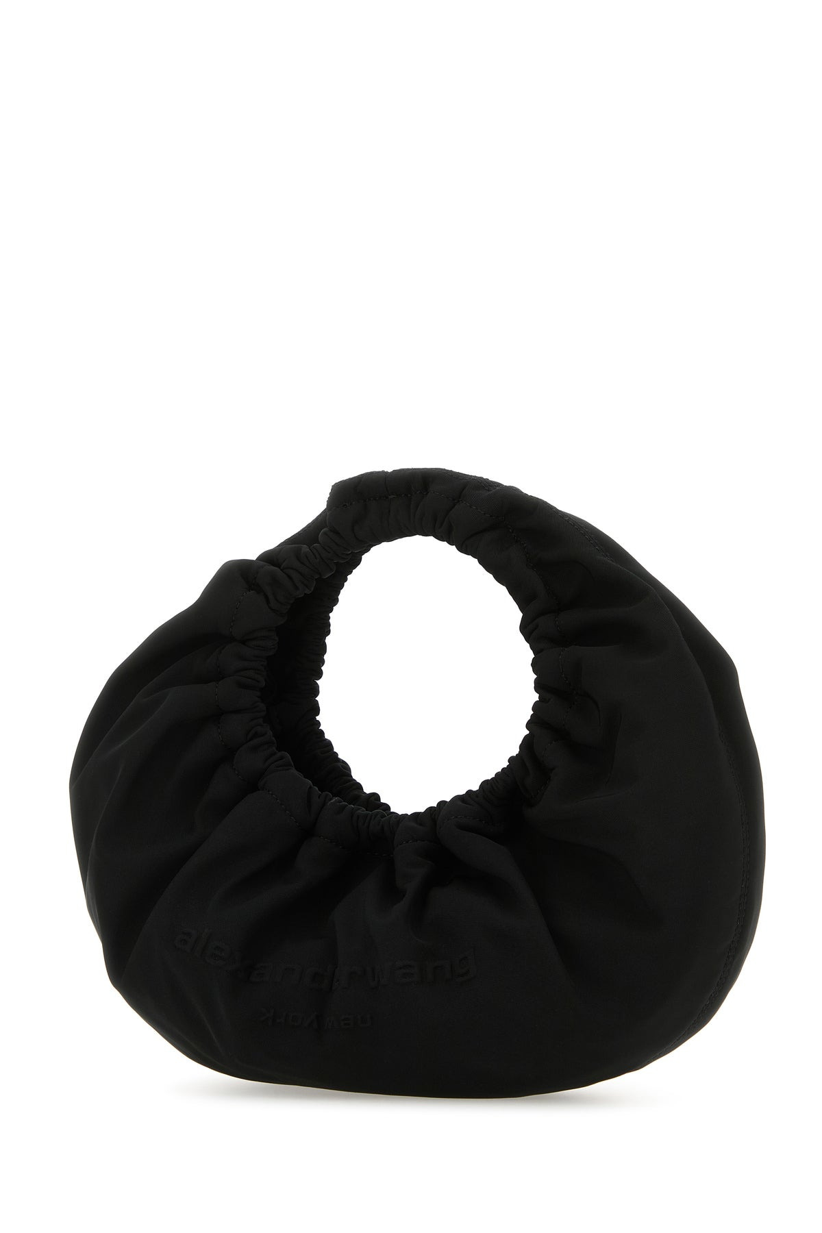 Black fabric Crescent small handbag - 2