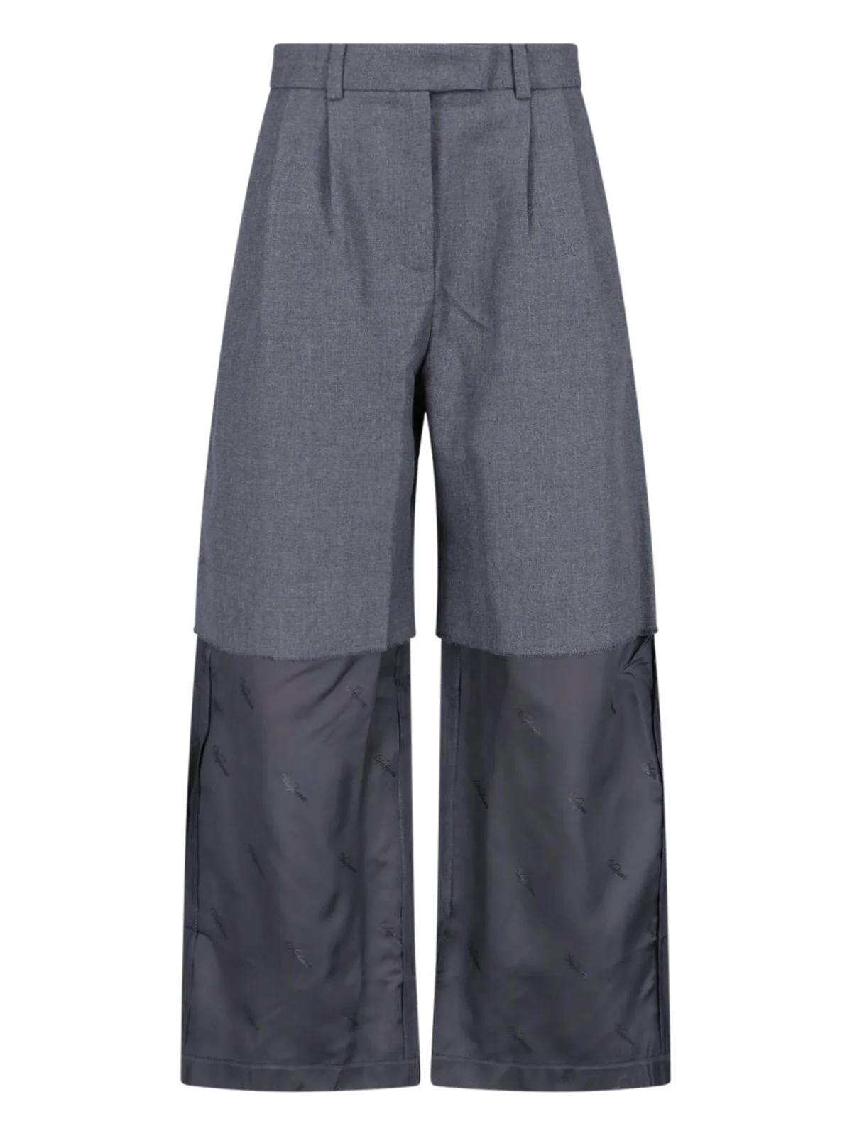 WIDE-LEG TROUSERS "CHOPPED" - 1