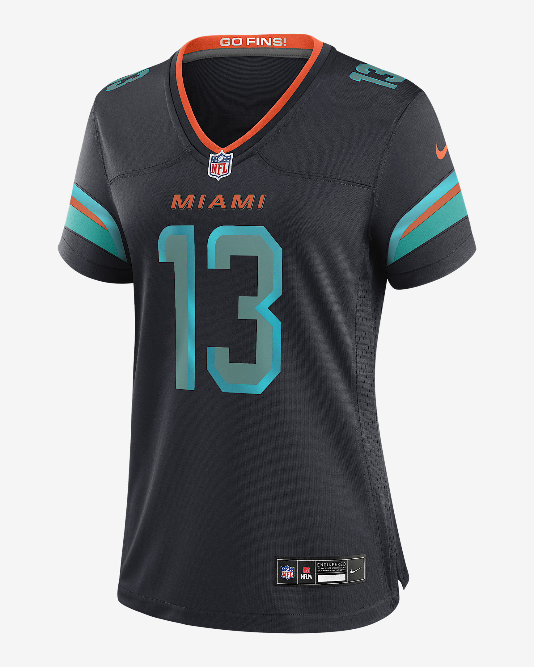 Dan Marino Miami Dolphins Rivalries Collection Women’s Nike NFL Game Jersey - 1