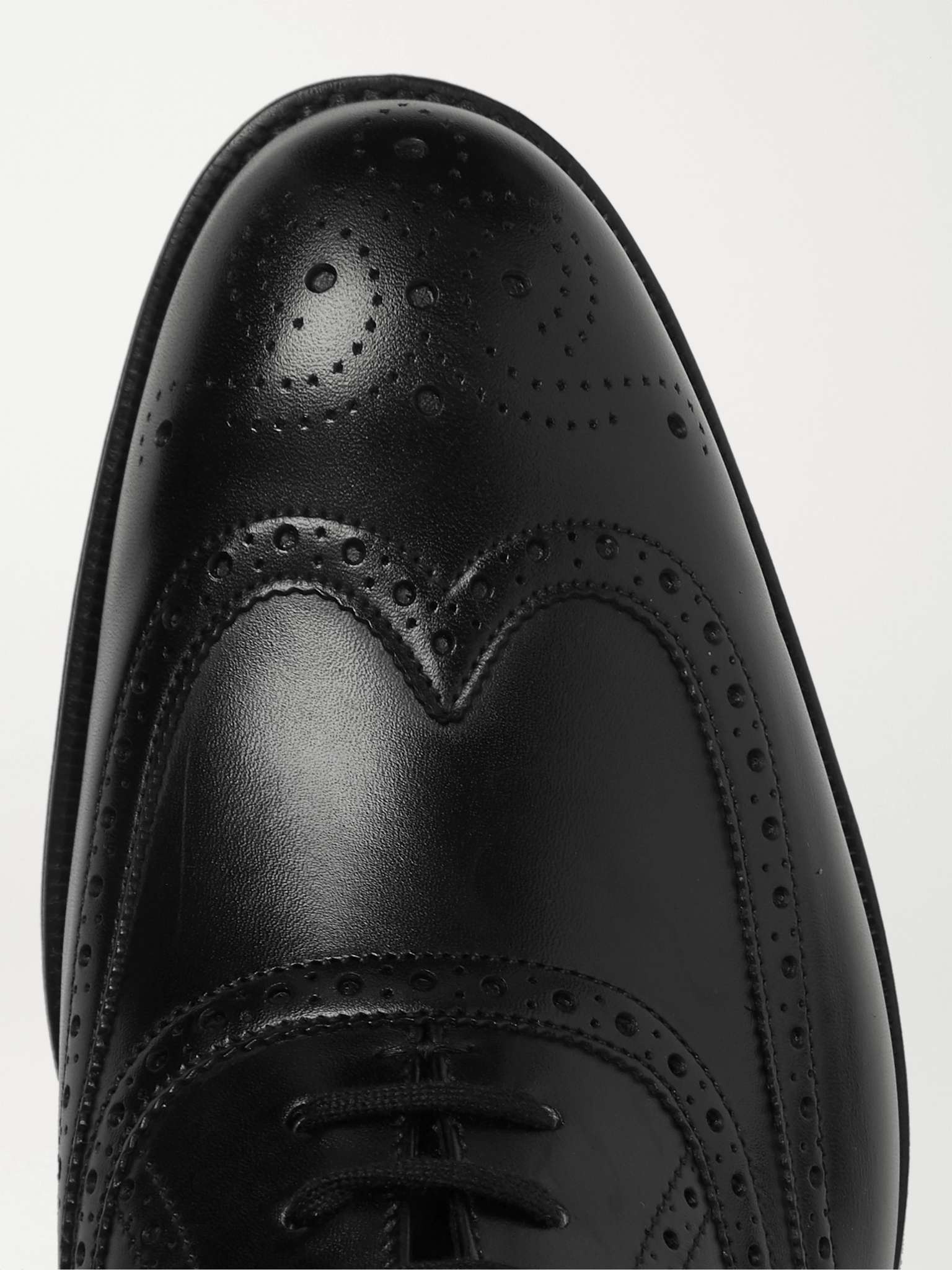 Berlin Leather Wingtip Brogues - 6