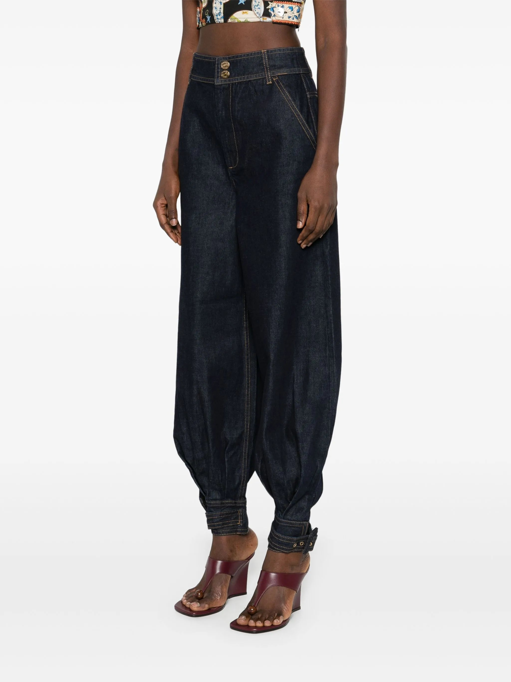 Hypnotic balloon-cuffed jeans - 3