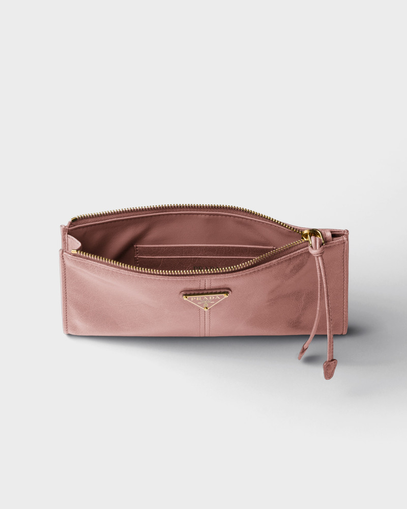 Prada Leather pouch outlook