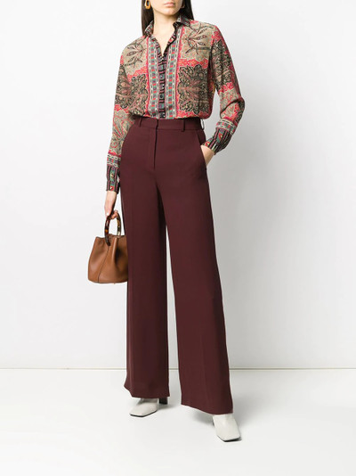 Etro all-over print shirt outlook