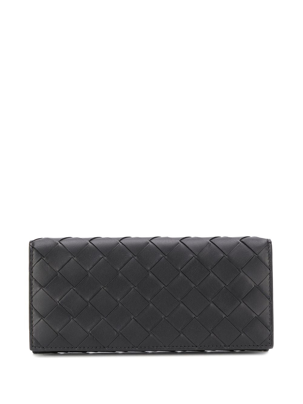 intrecciato weave wallet - 1