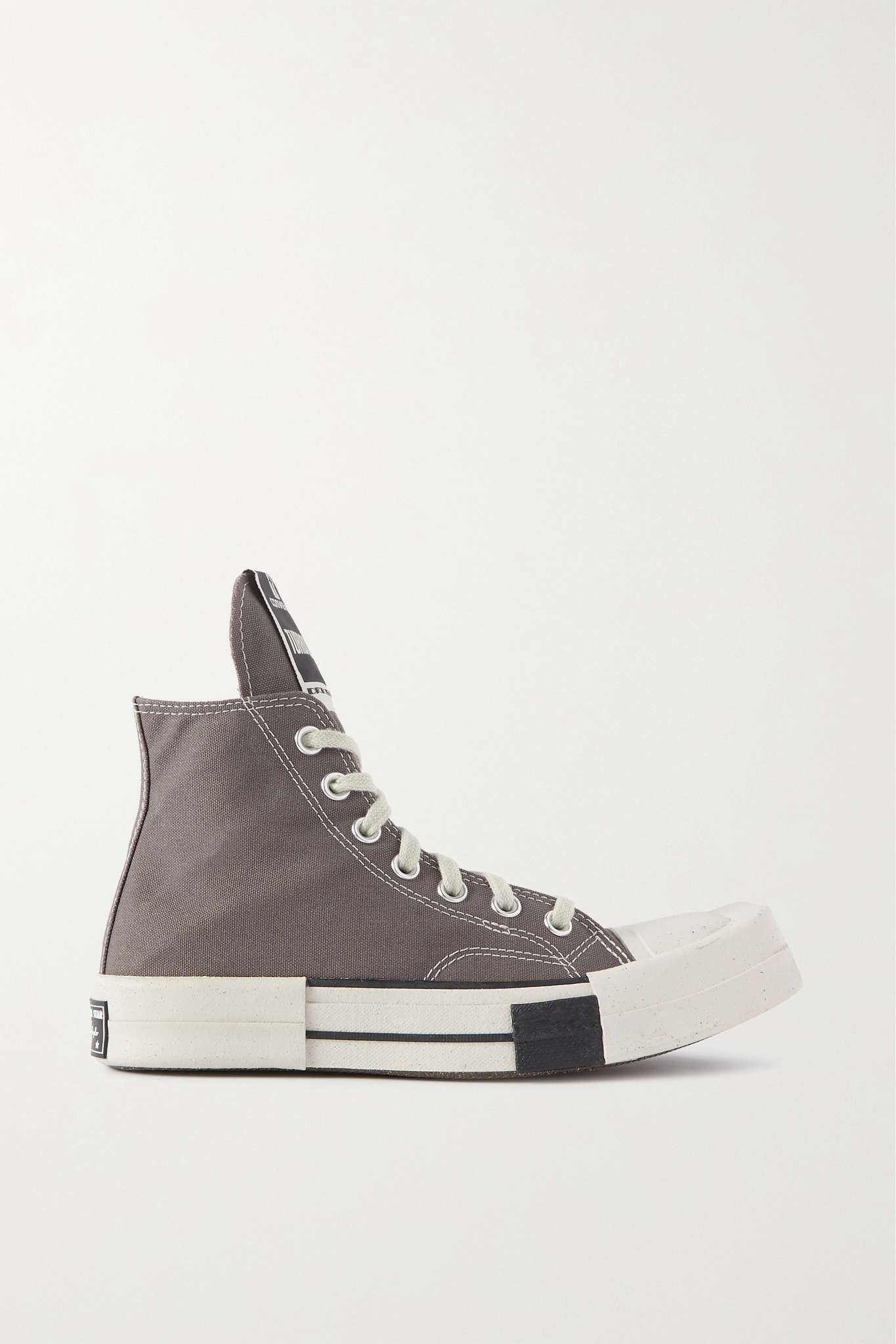 + Converse + DRKSHDW TURBODRK Chuck 70 canvas high-top sneakers - 1