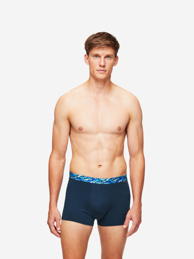 Men's Hipster Band 58 Pima Cotton Stretch Navy - 3