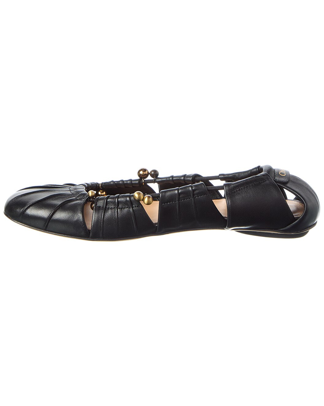 Chloé Luna Leather Ballerina Flat - 2