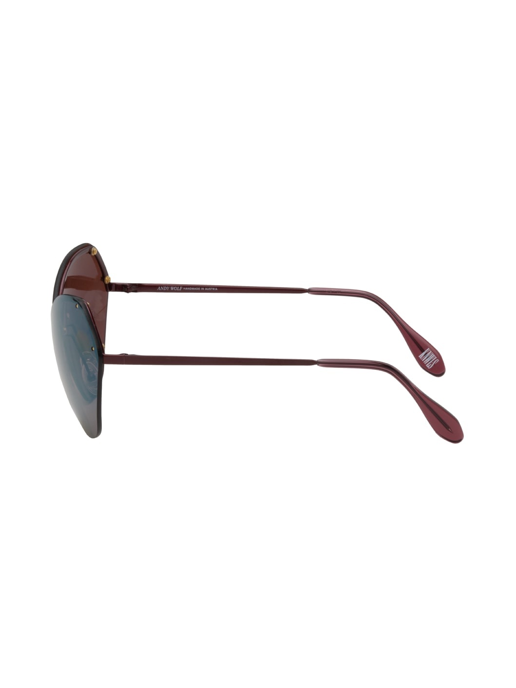 Burgundy Precious Sunglasses - 3