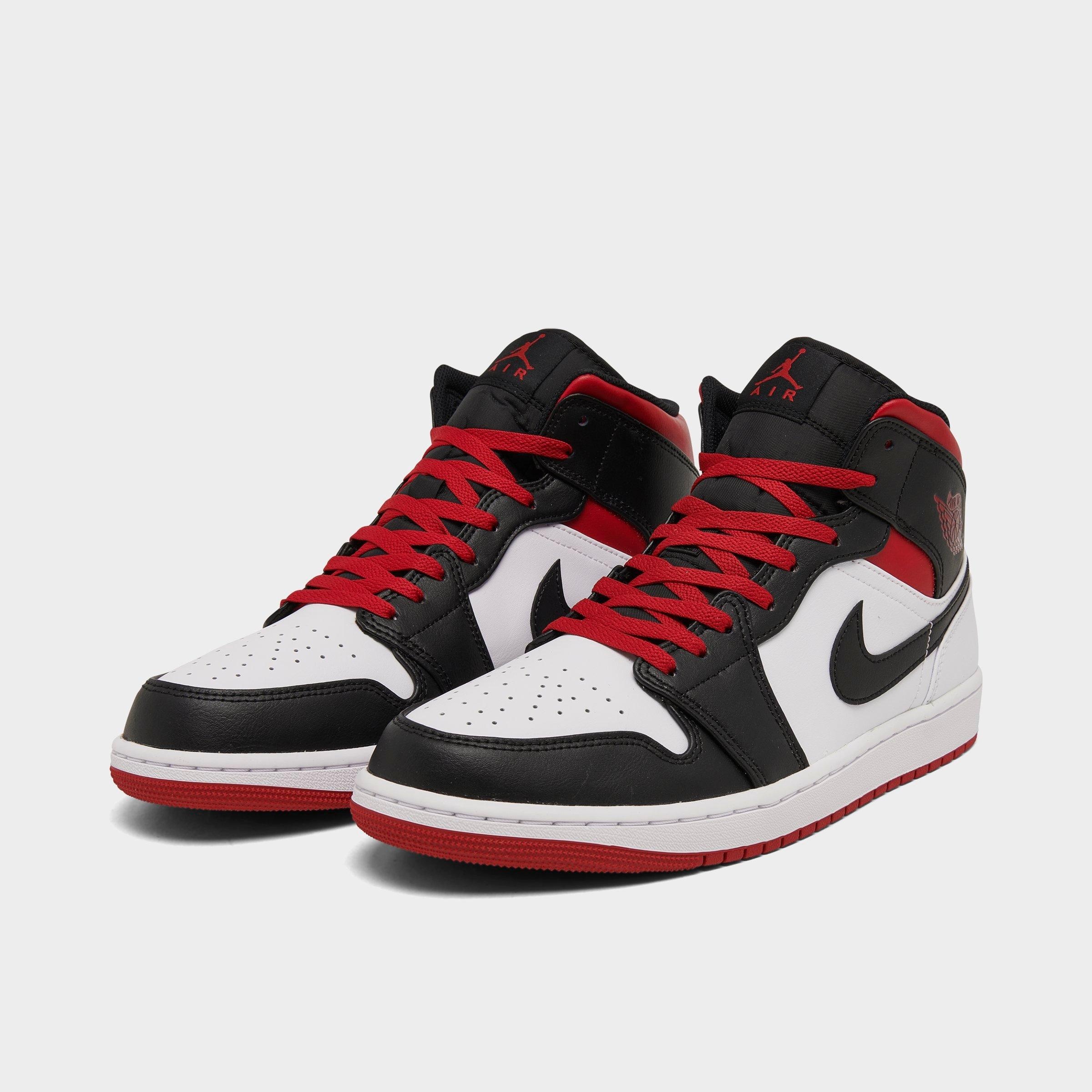 MEN'S AIR JORDAN RETRO 1 MID CASUAL SHOES - 2