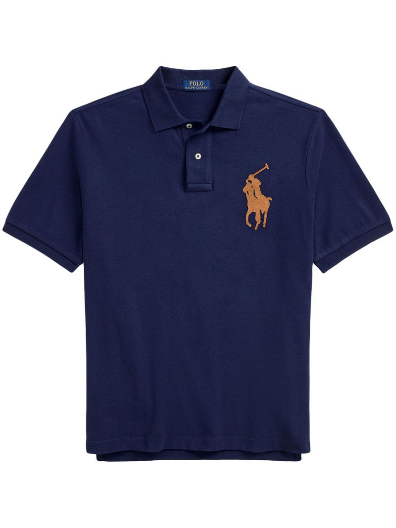 Polo Pony-appliqué polo shirt 1