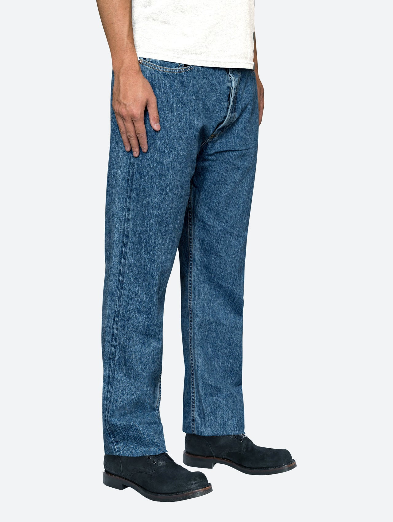 CT-101xs - Classic Tapered - Stonewashed Indigo Selvedge - 2