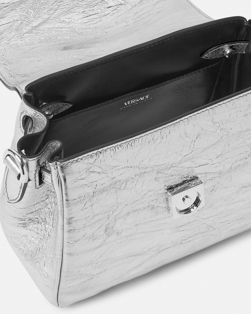 Metallic La Medusa Small Handbag 4