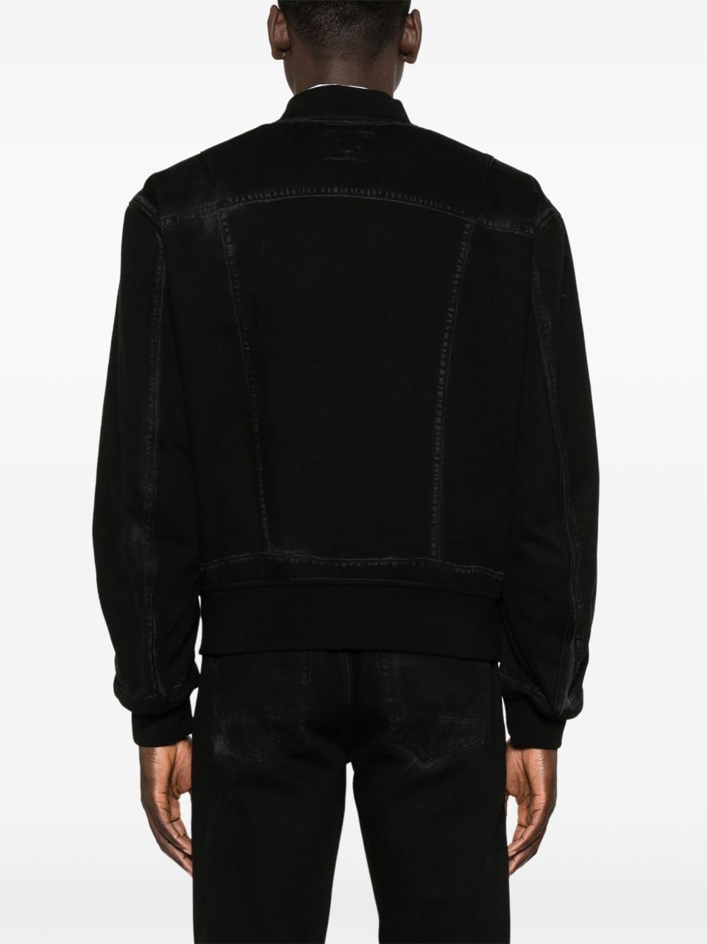 trompe l'oeil-print bomber jacket - 4