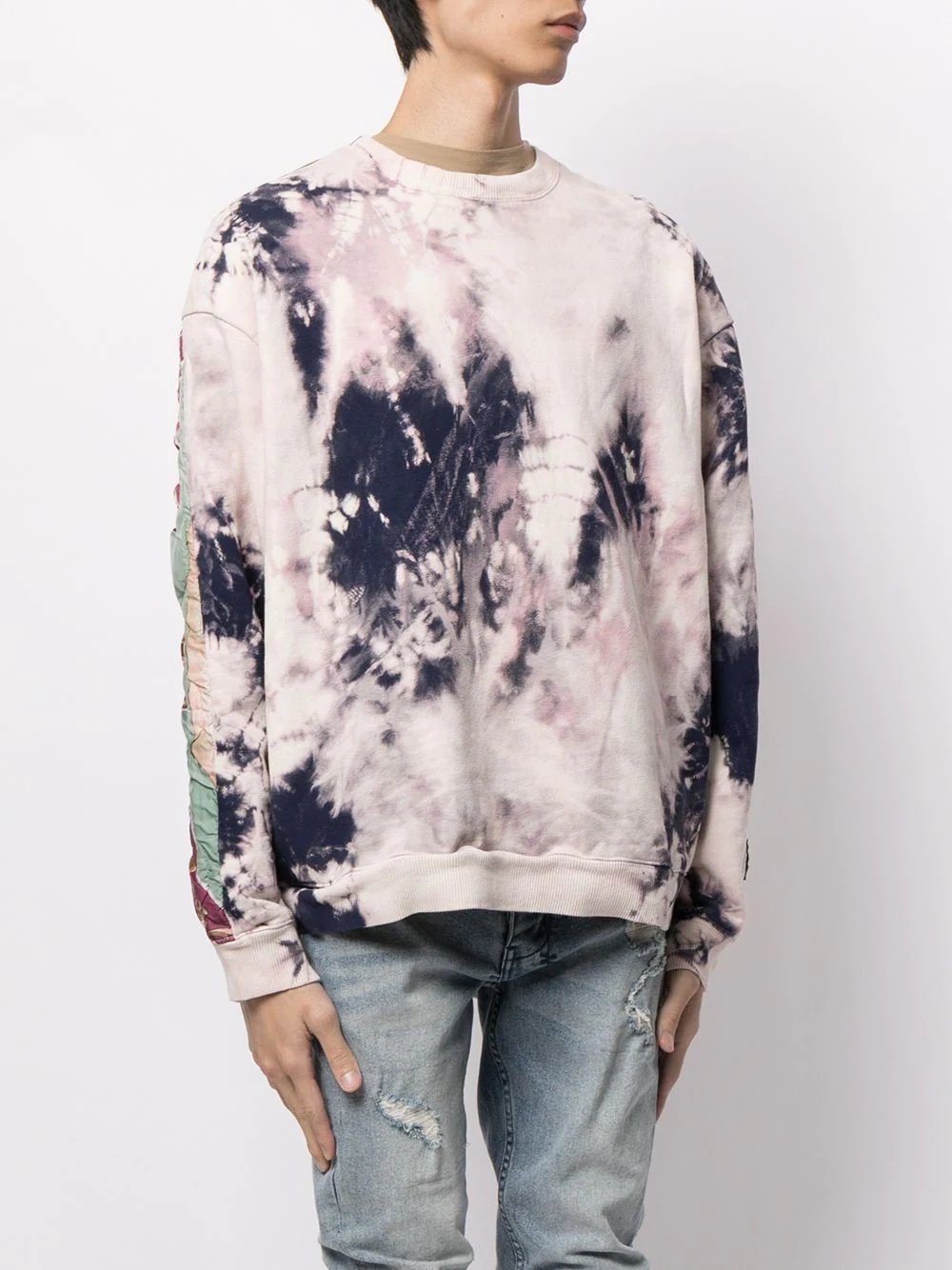 tie dye-print sweatshirt - 3