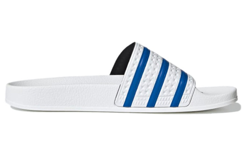 adidas originals Adilette Slides White/Blue FX5860 2
