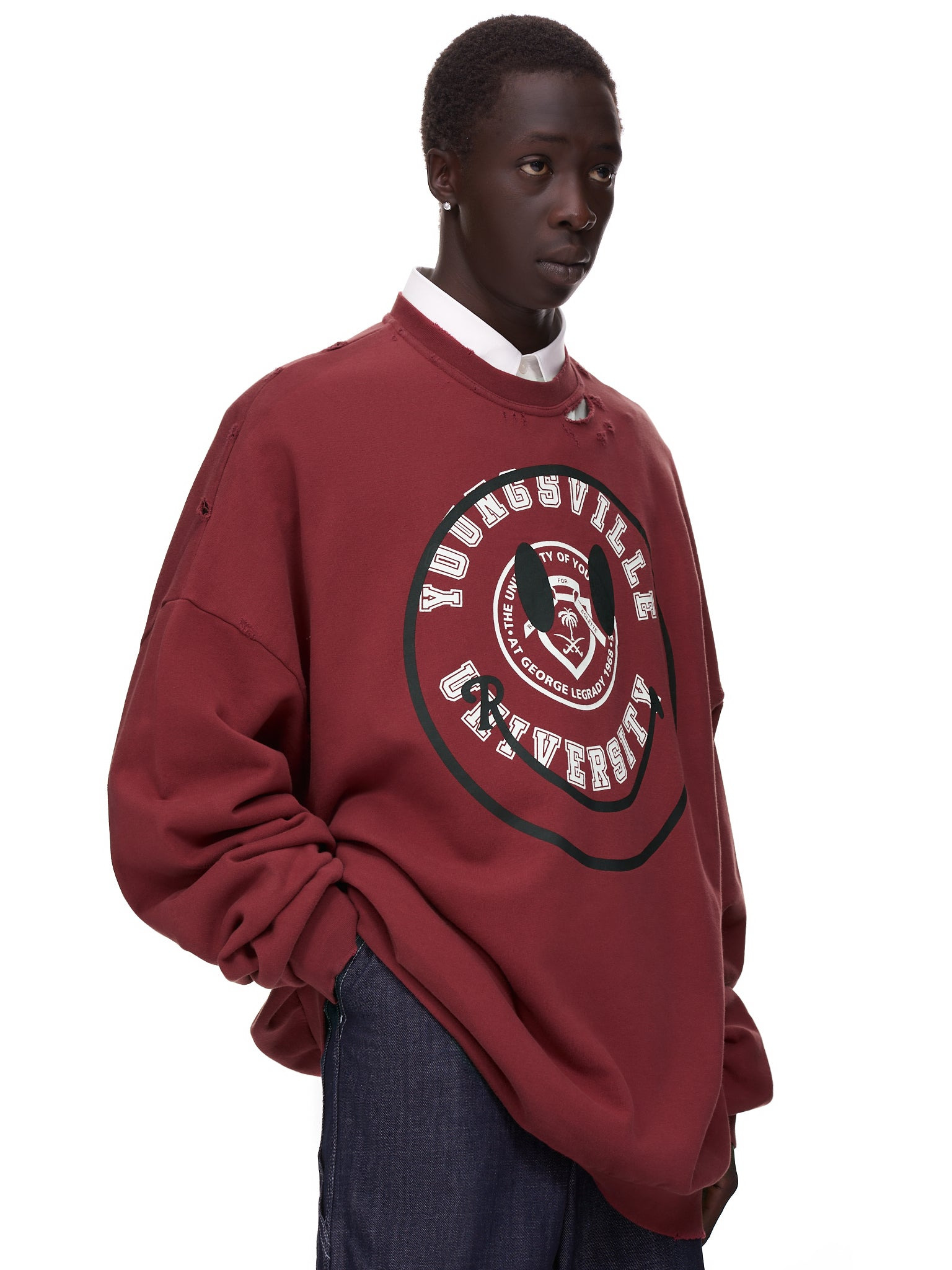 College Smiley Sweatshirt - 4