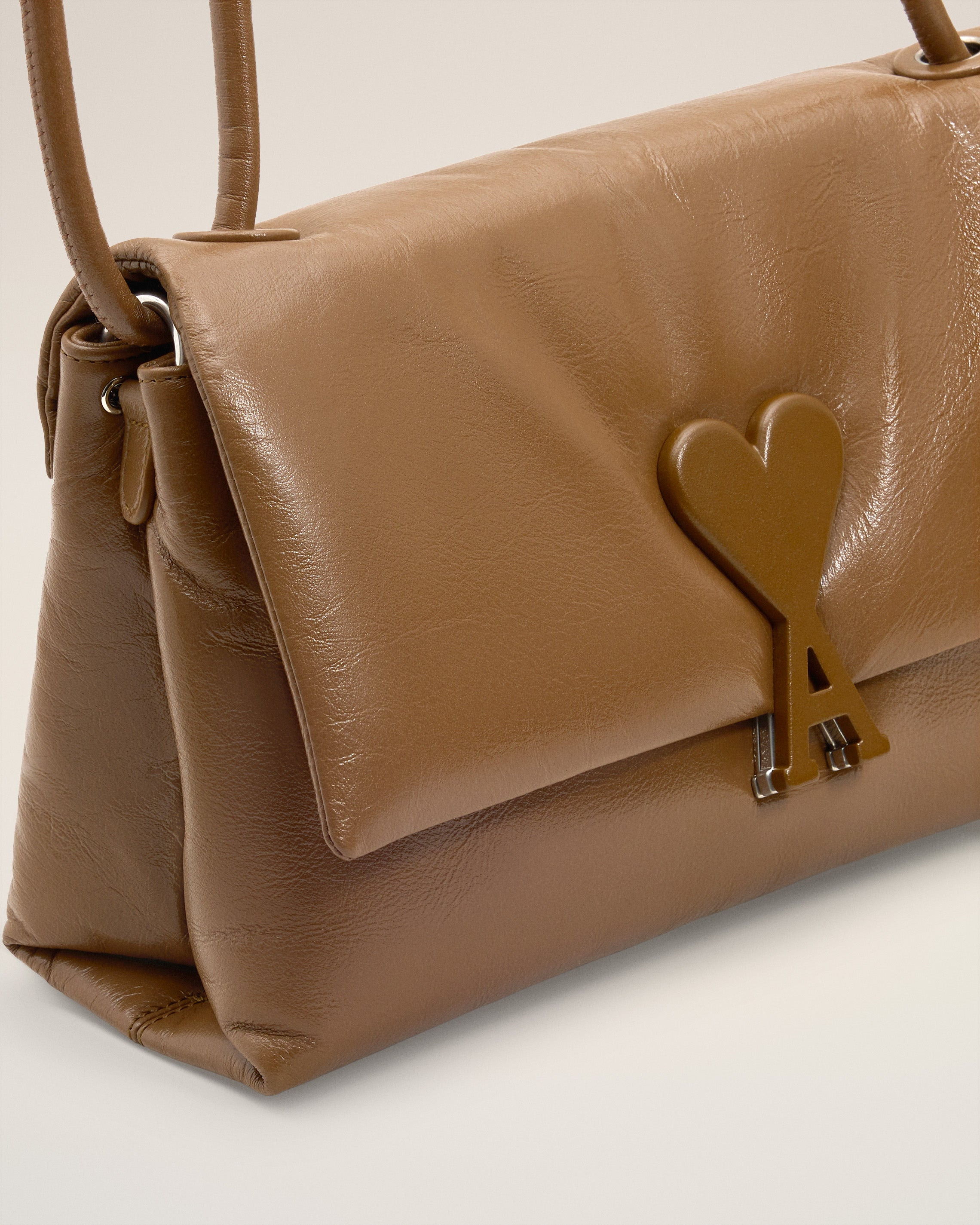 BROWN SMOOTH LEATHER VOULEZ VOUS BAG - 5