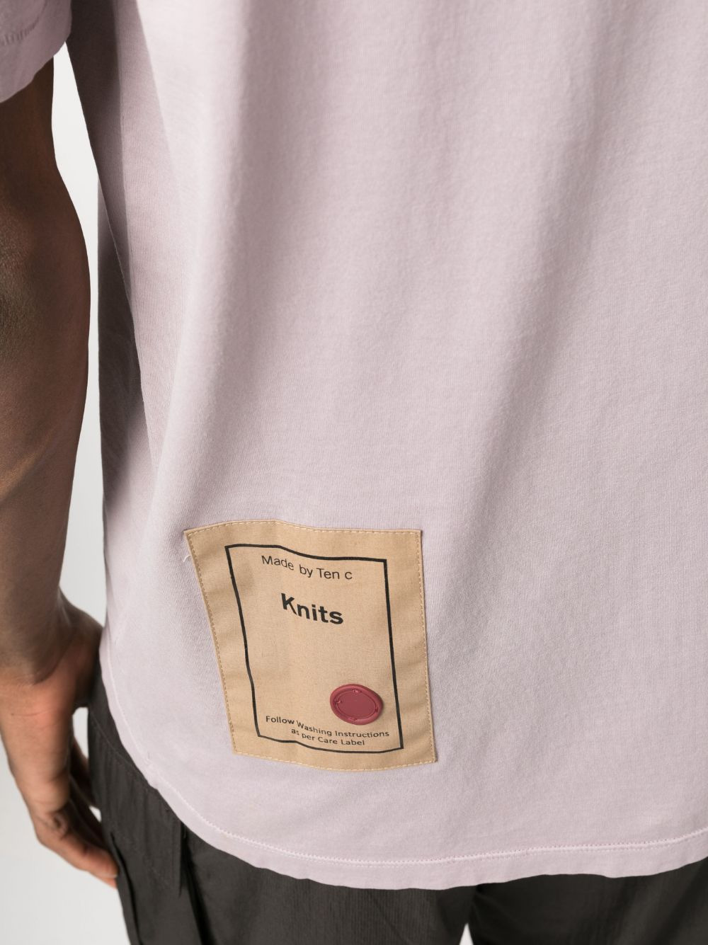 logo-patch T-shirt - 5