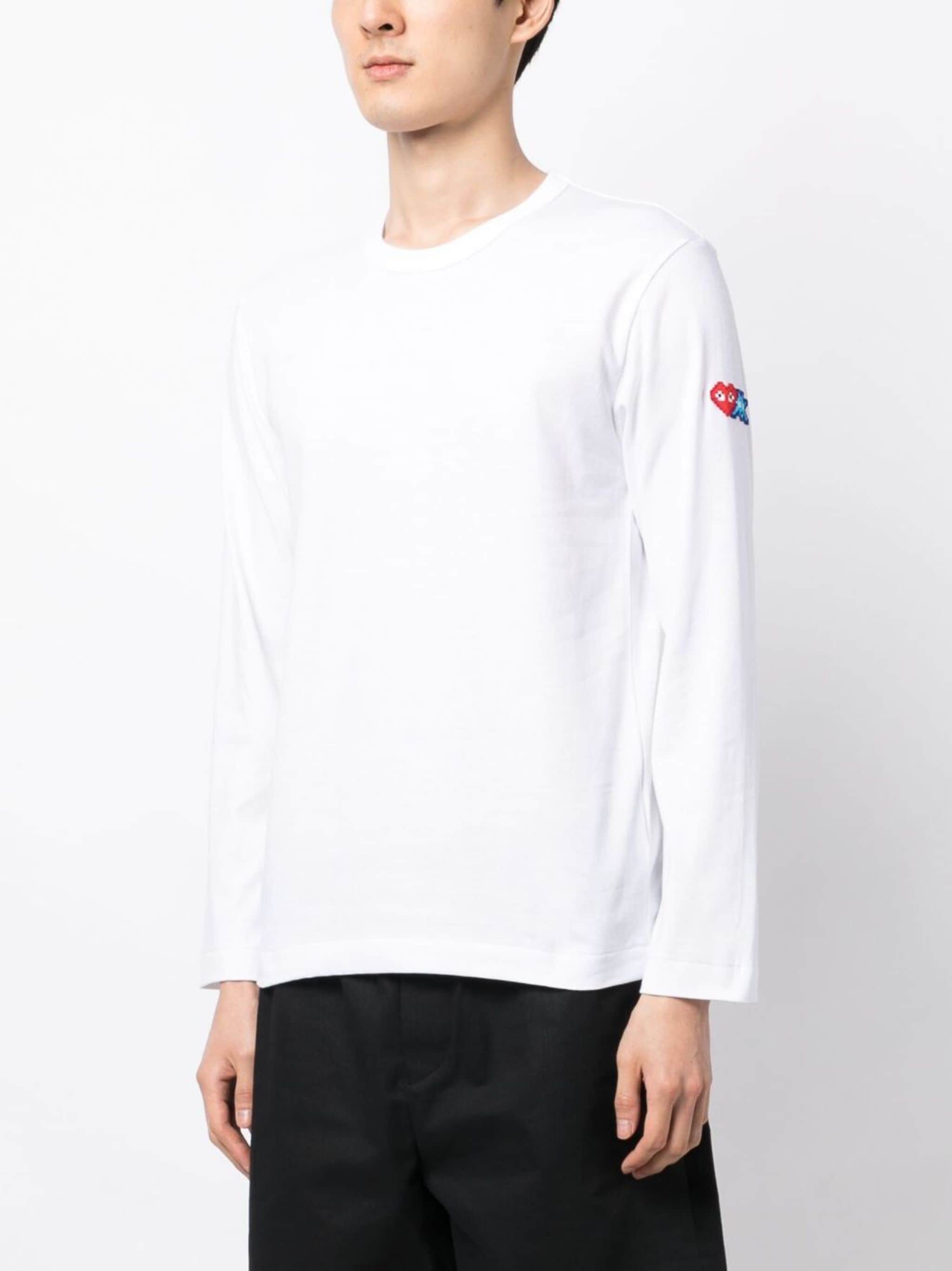 x the Artist Invader pixelated-appliqué T-shirt - 3