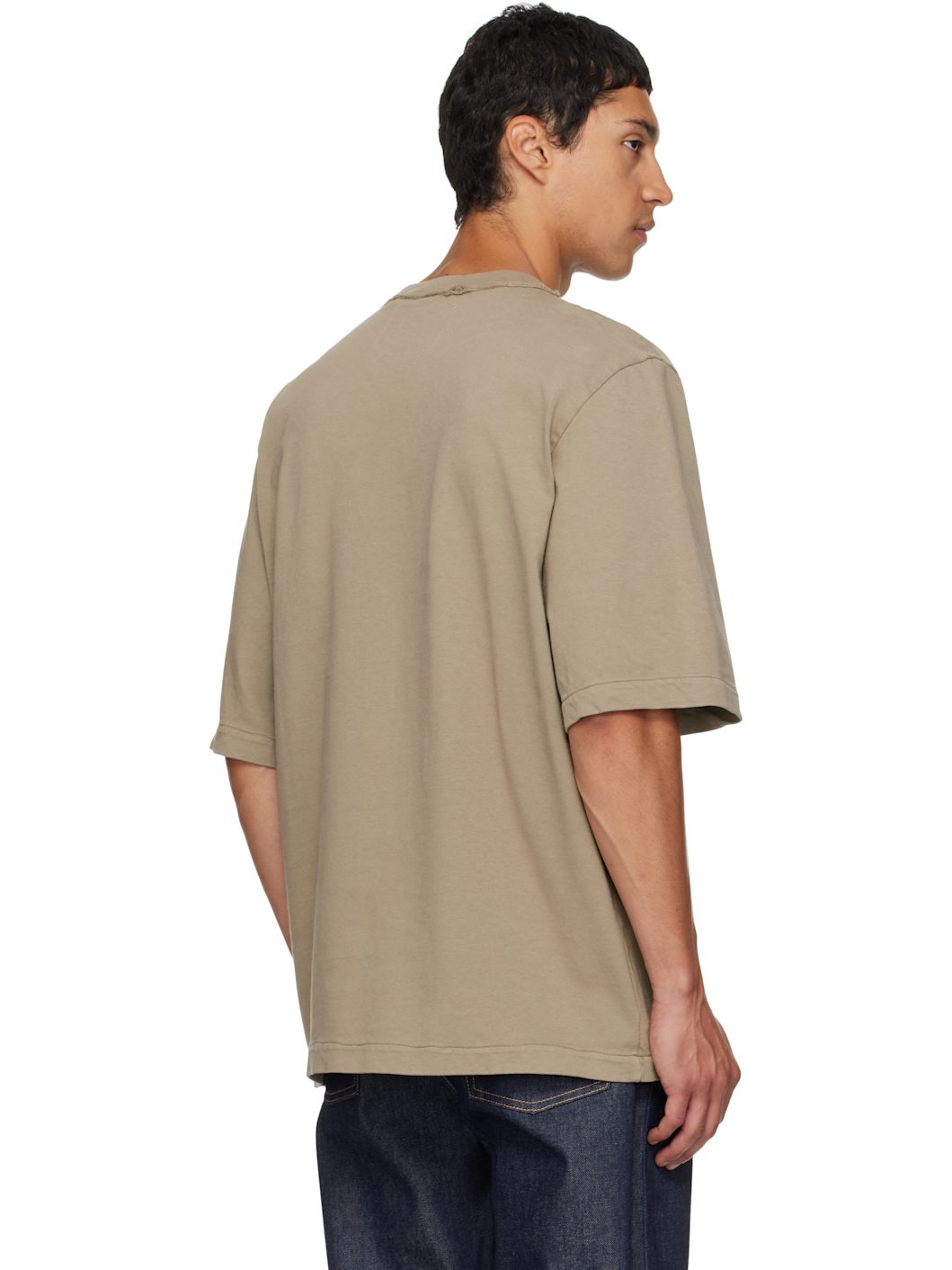 Taupe Big T-shirt - 3