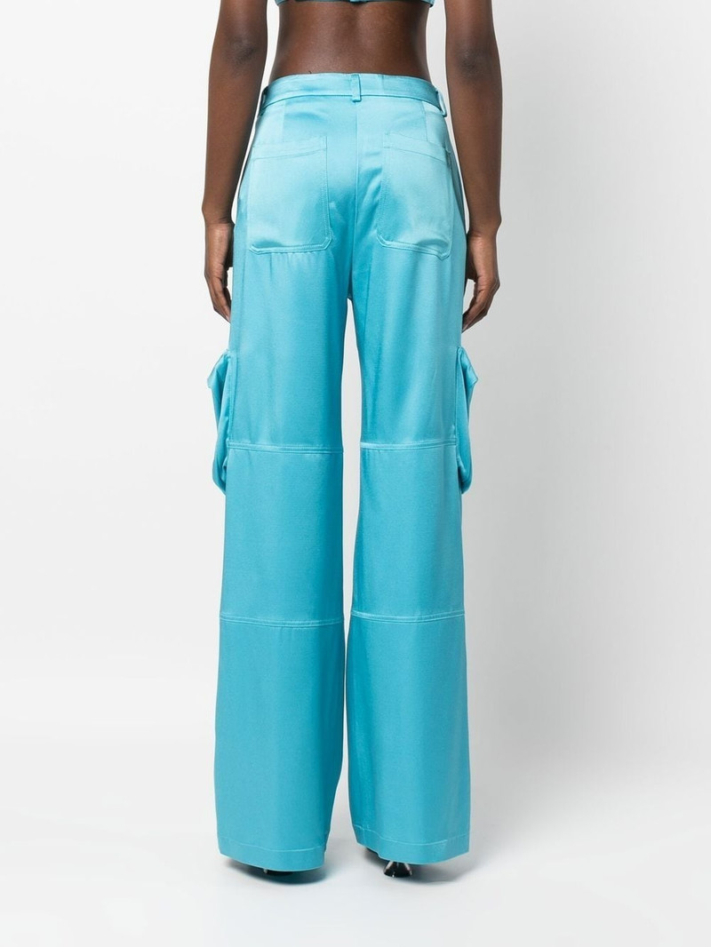 Butterfly wide-leg trousers 4