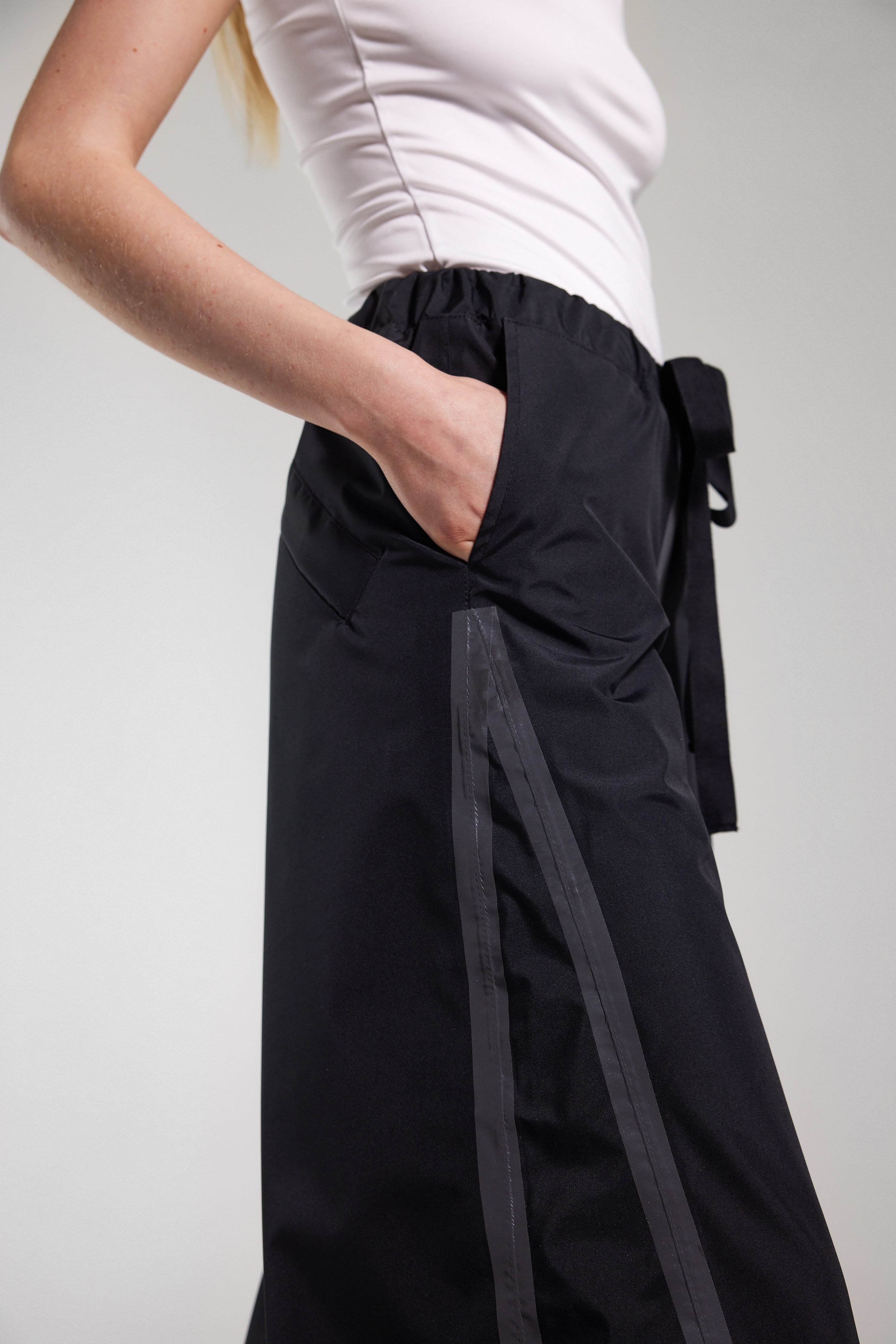 Karla Trousers Tape Black - 5