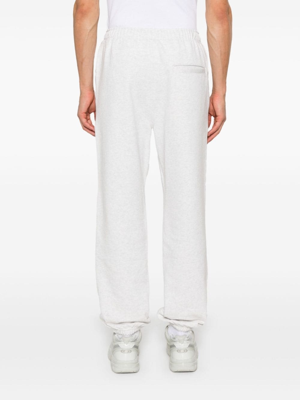 mélange-effect track pants - 5