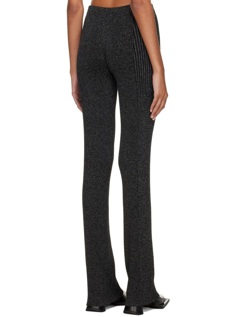Black Reflective Lounge Pants 3
