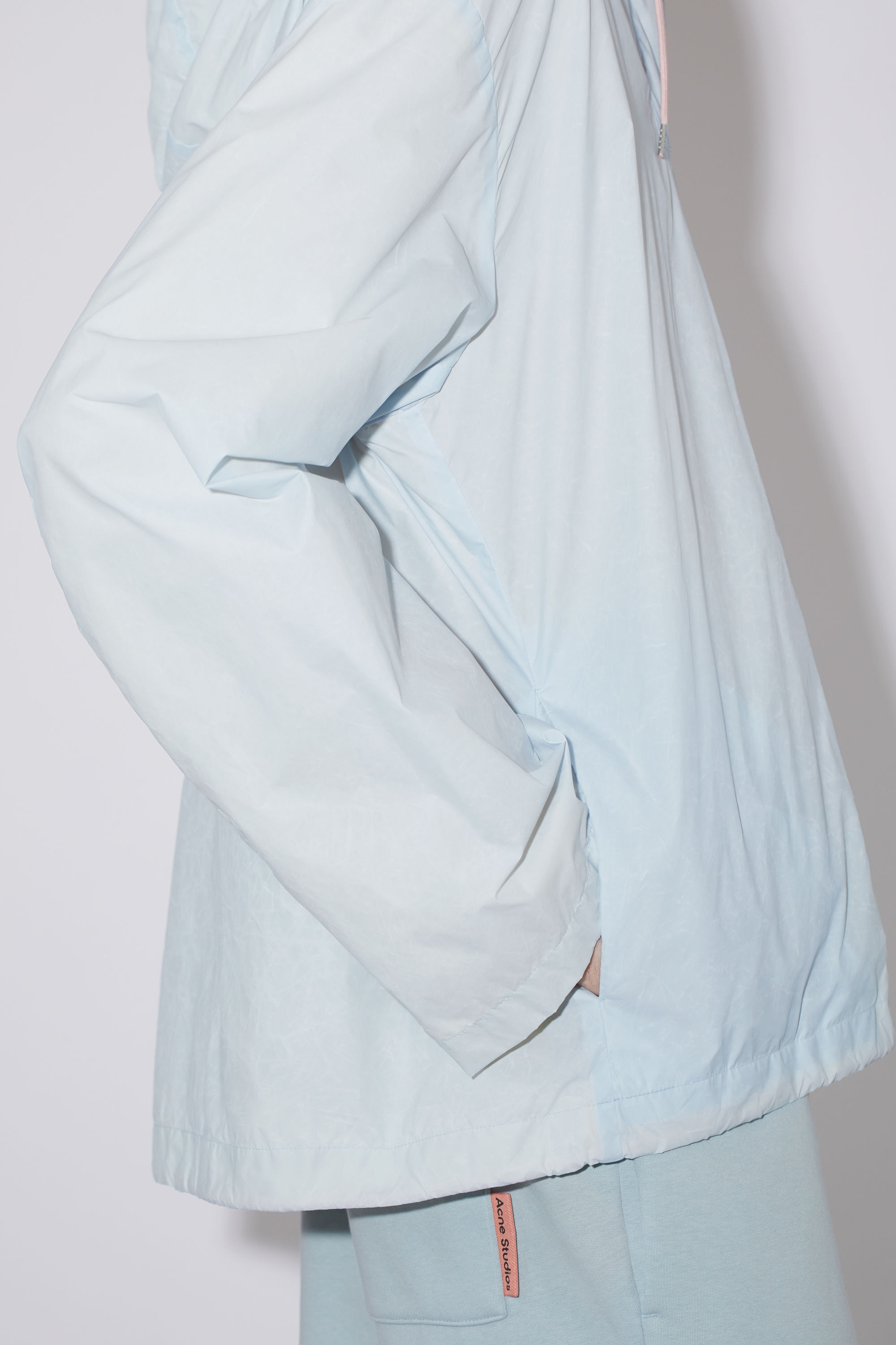 Hooded jacket - Dusty blue - 6