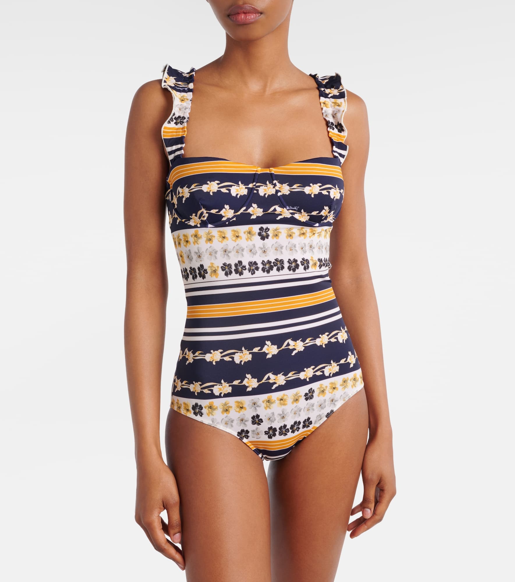 Boop floral swimsuit - 2