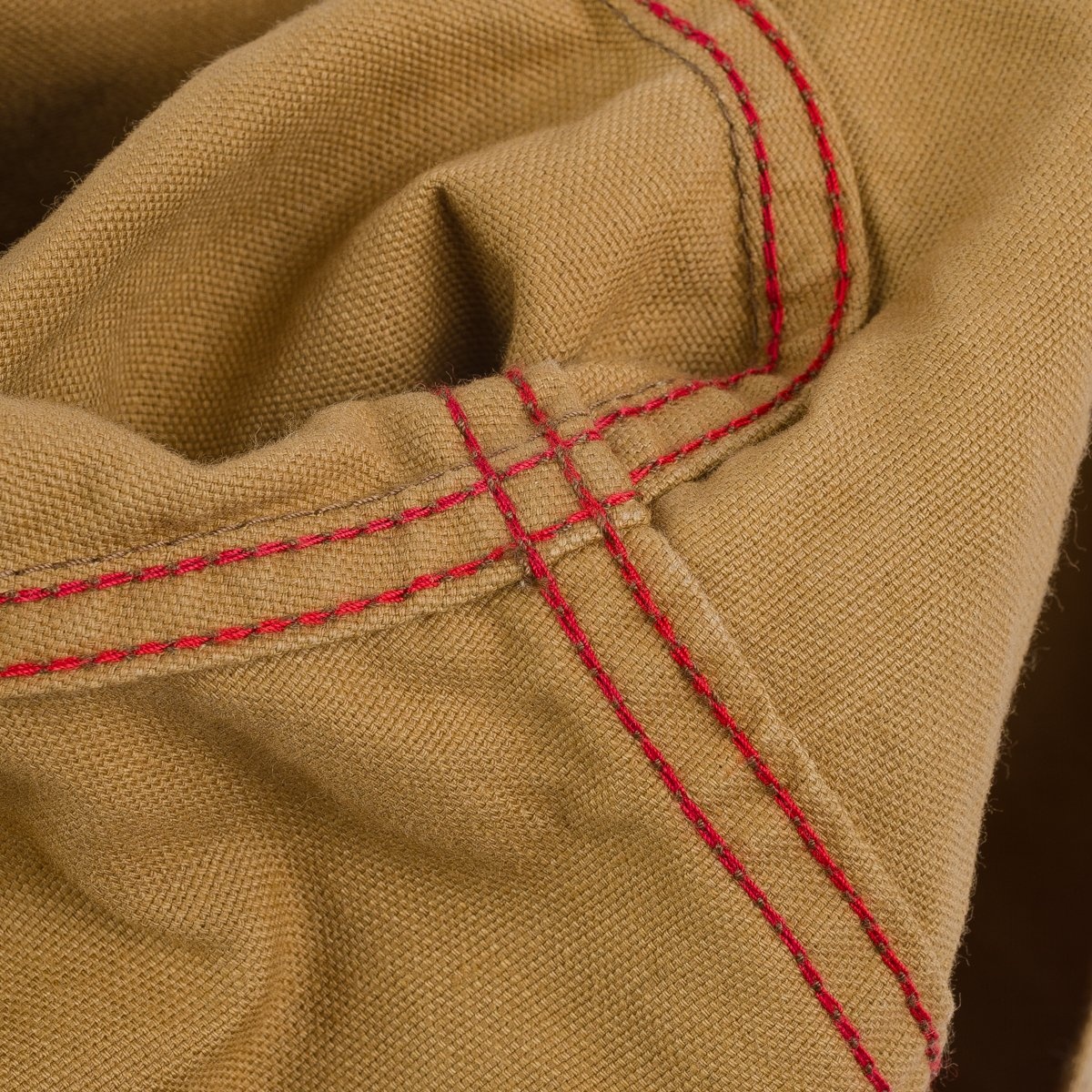 IHJ-134-MUS 9oz Paraffin Coated OX Type II Jacket - Mustard - 16