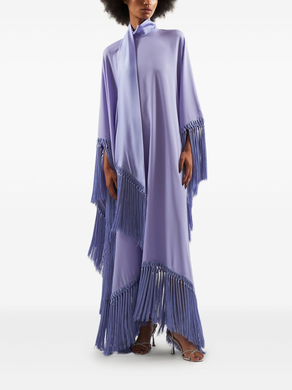 Mrs Ross fringe-trimmed maxi dress - 2