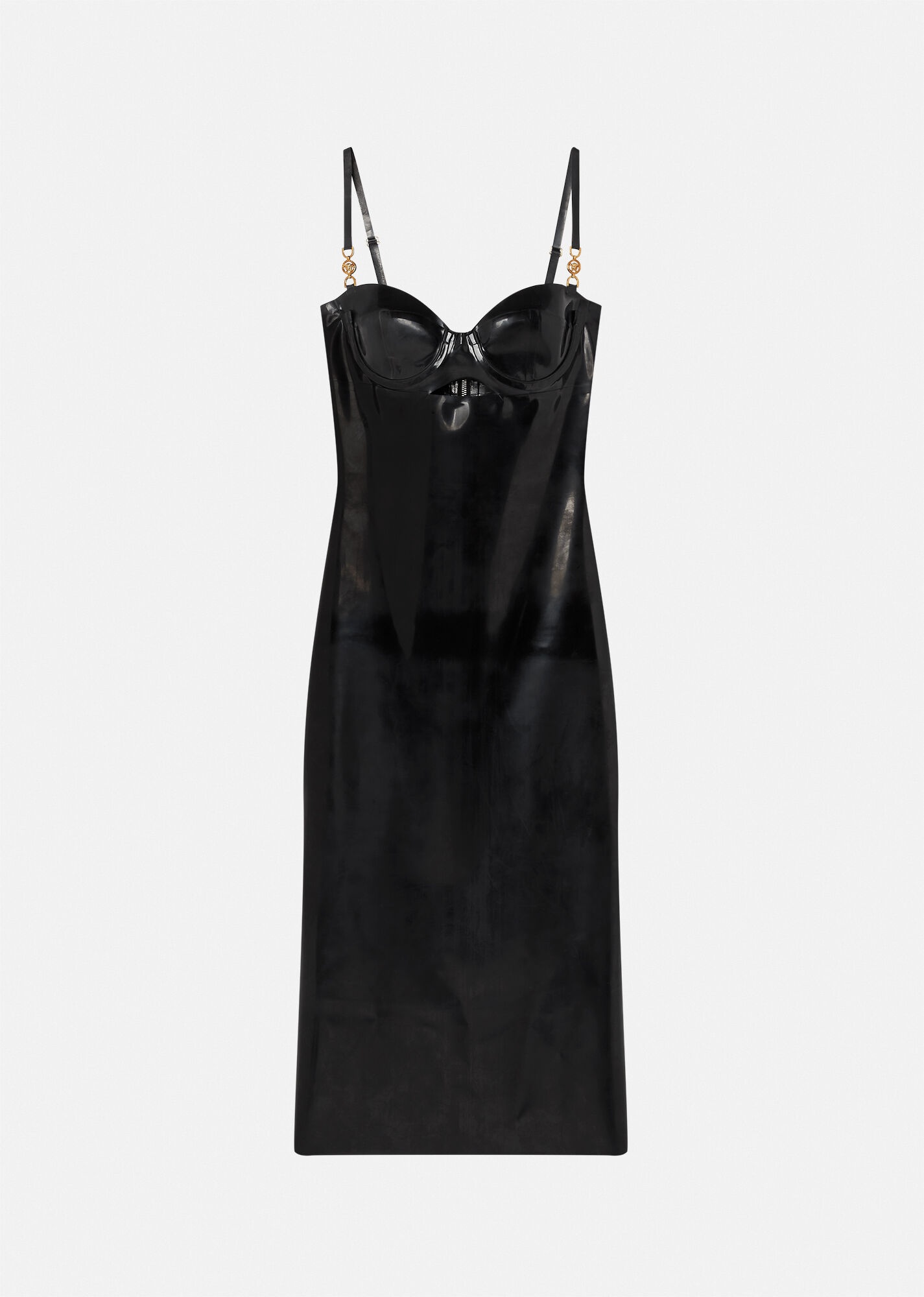 Medusa Latex Midi Dress - 6