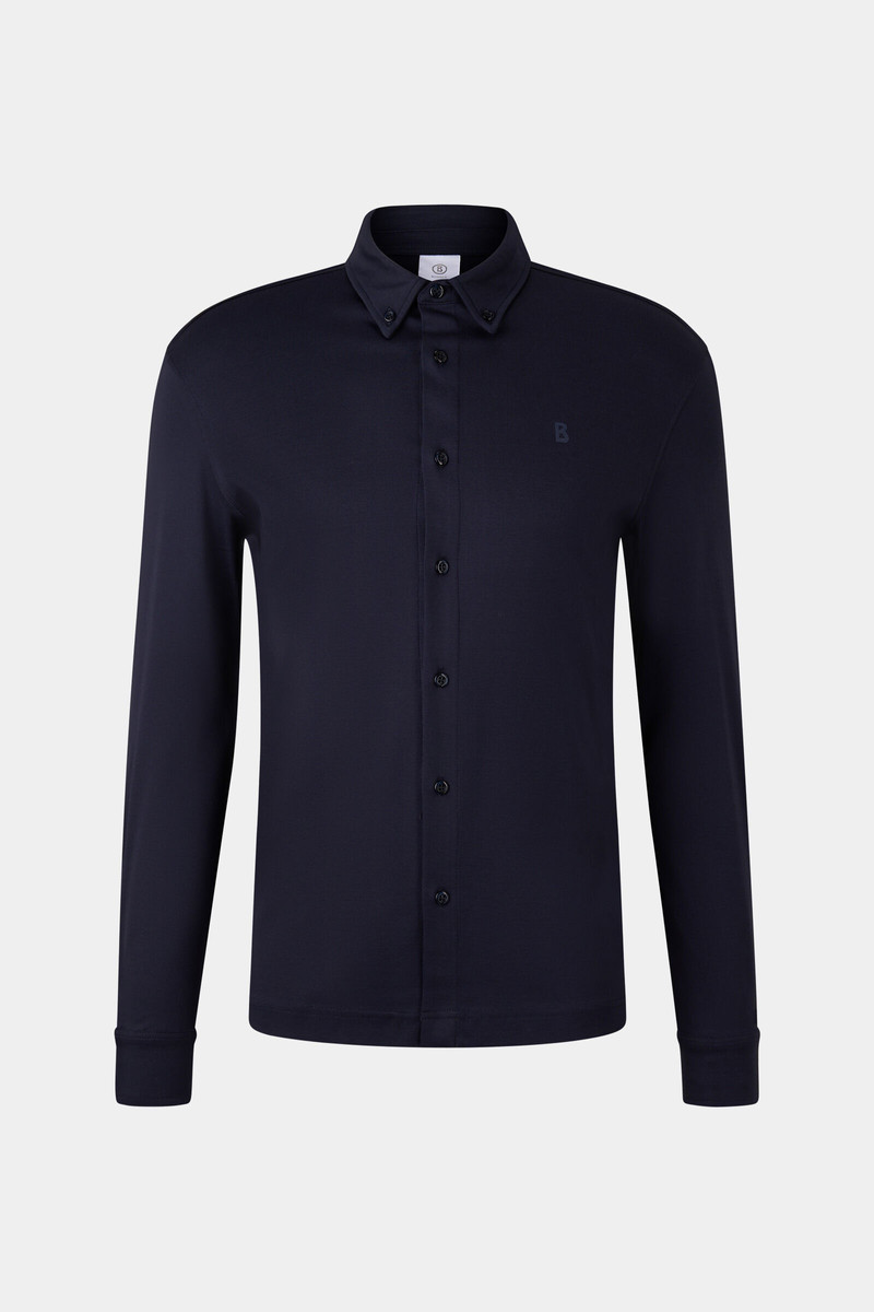 Jersey shirt Franz in Navy blue 1