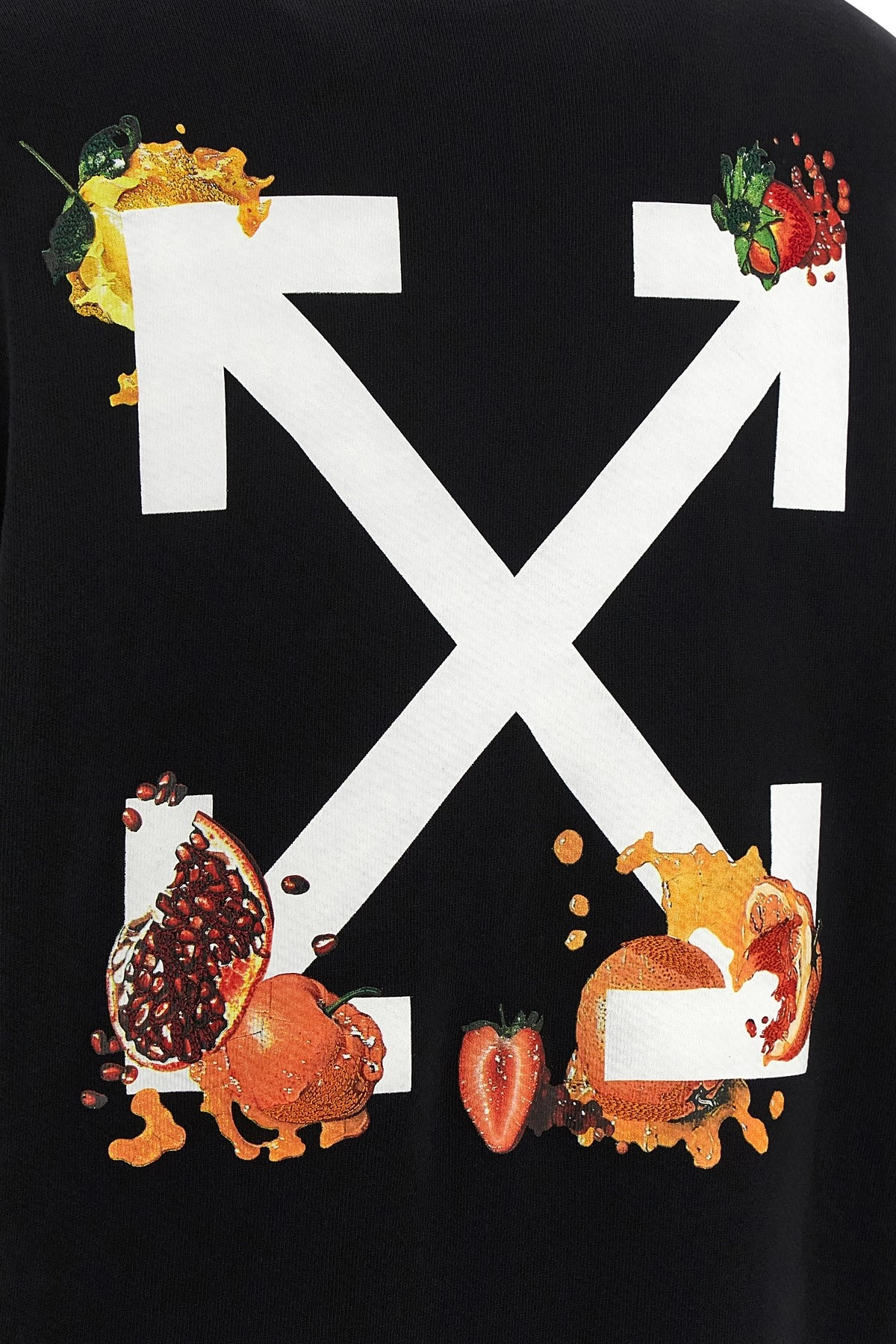 'Emb Fruits Arrow' hoodie - 4