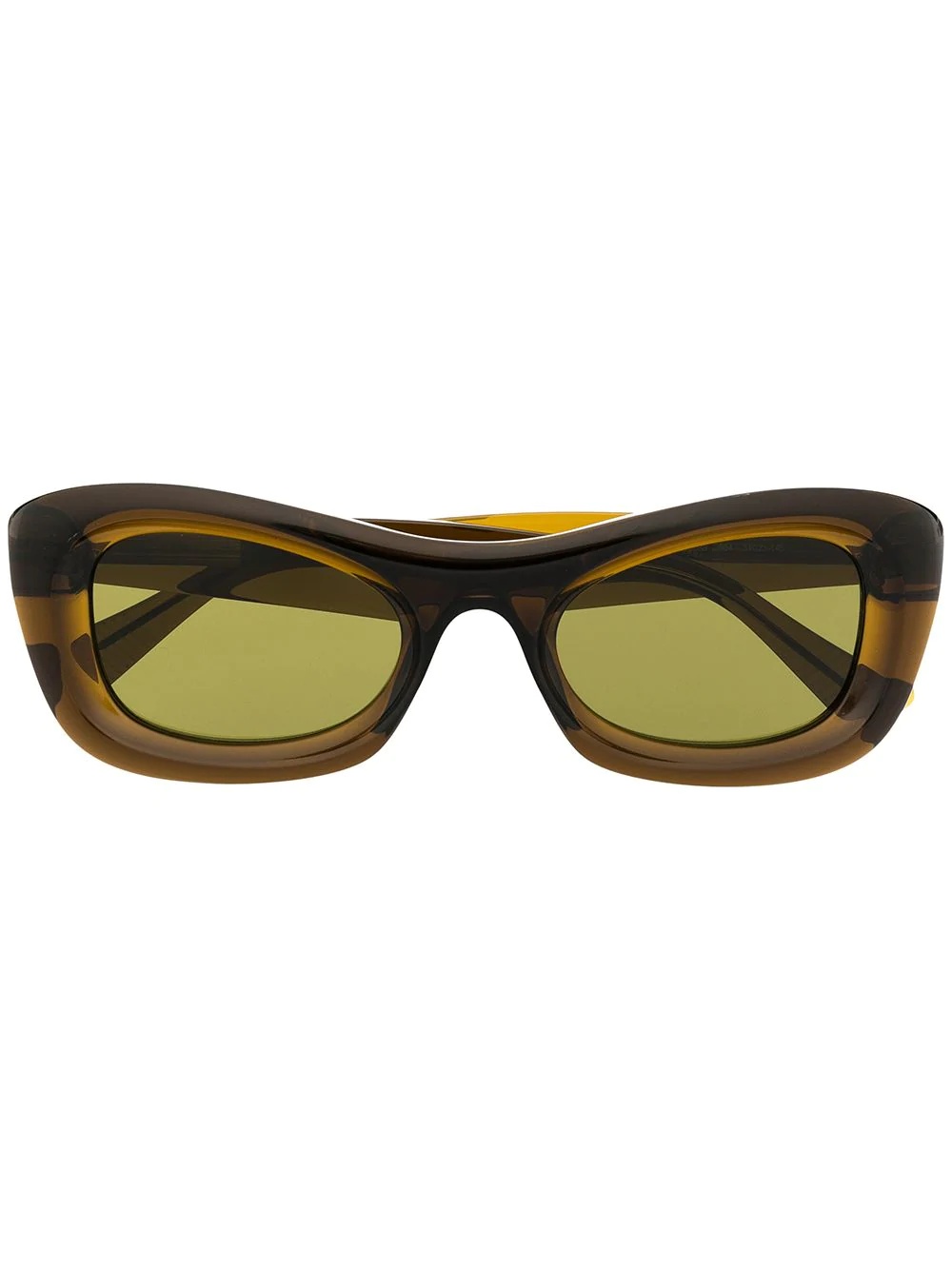 BV1088S rectangular-frame sunglasses - 1