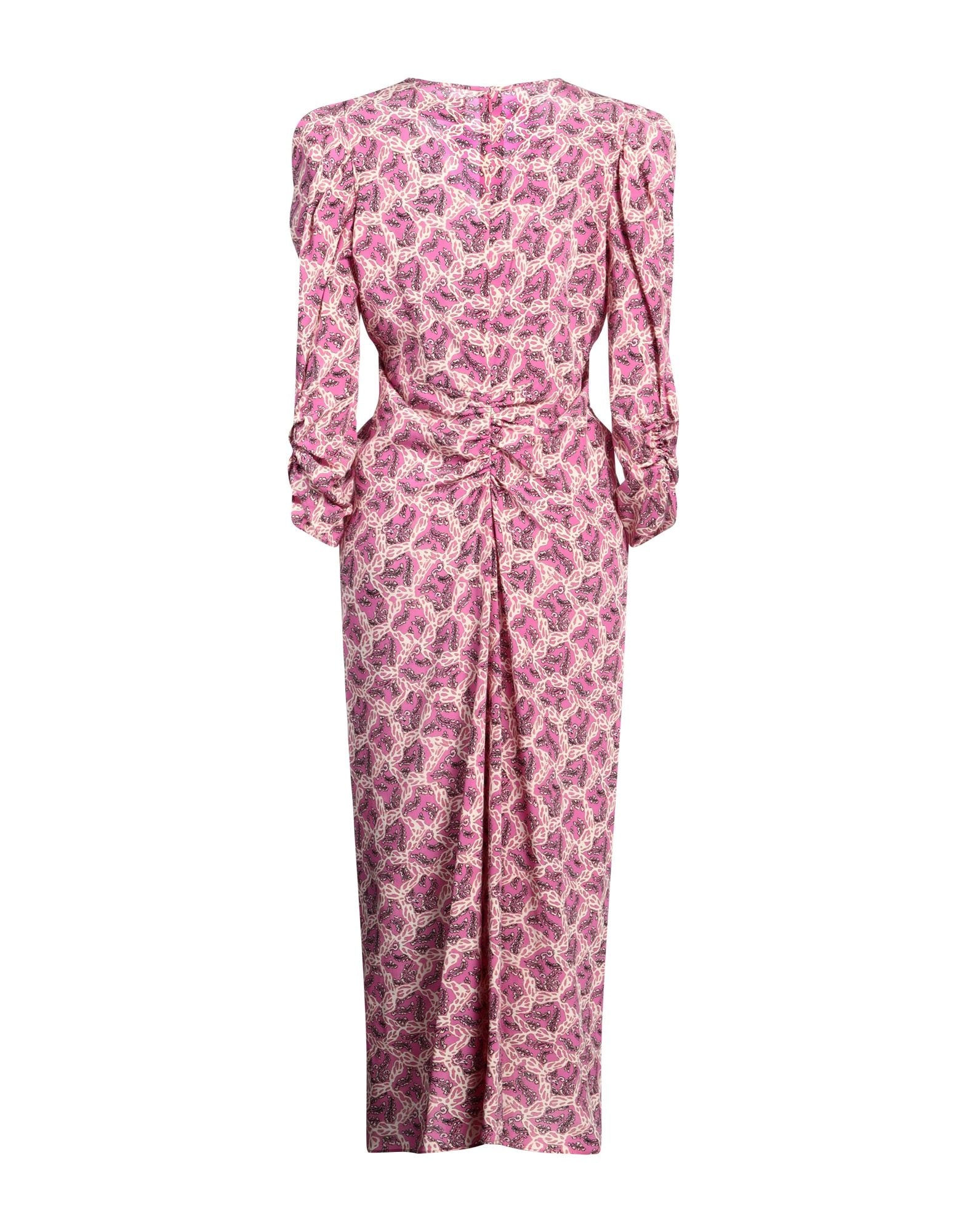 Pink Women's Long Dress - 2