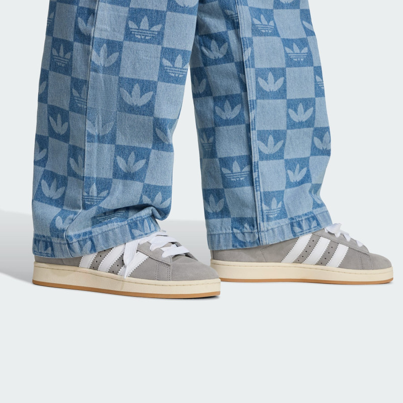 Monogram All Over Print Regular Denim Pants 6