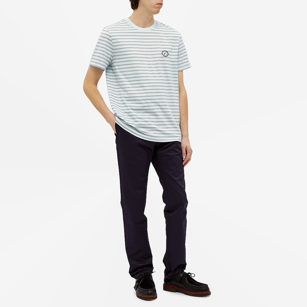 A.P.C. Stevie Patch Logo Stripe Tee - 5