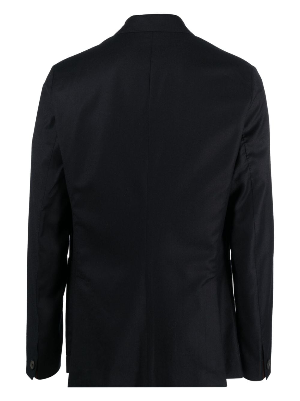 notched-lapels single-breasted blazer - 2