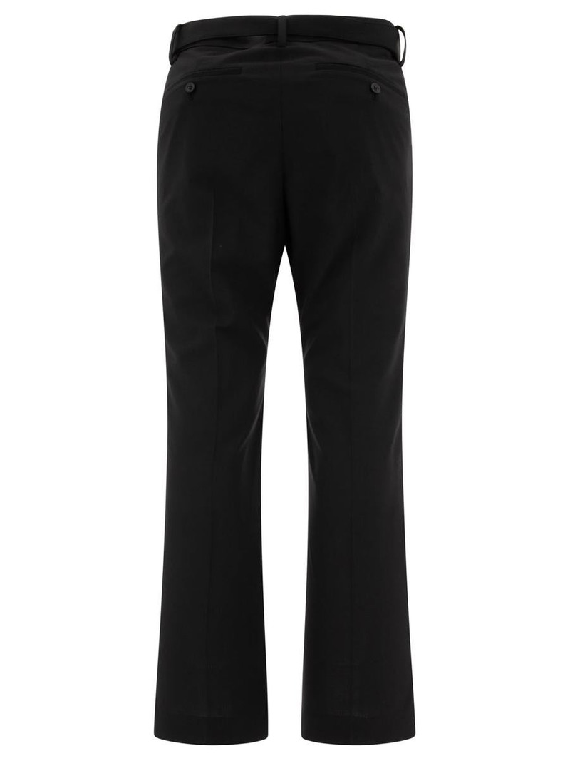 sacai Sacai Belted Trousers outlook