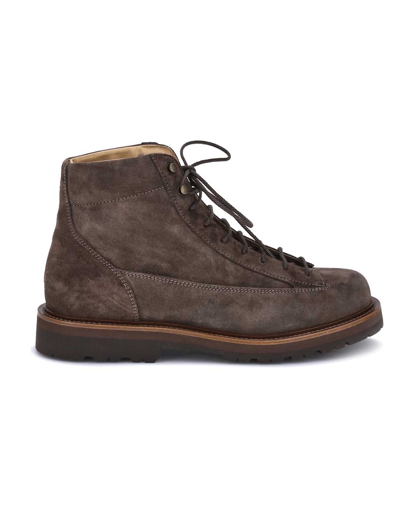 Suede Ankle Boots - 1