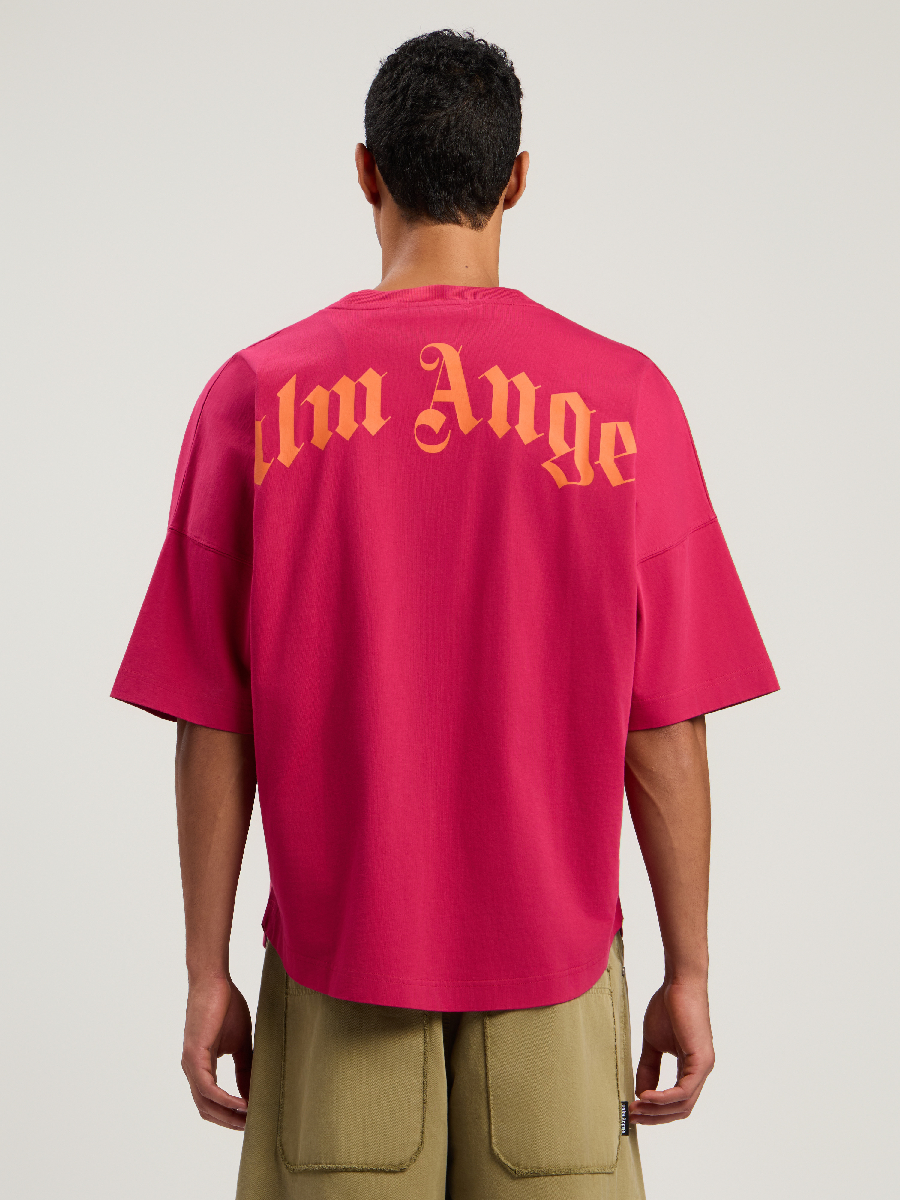 Back Curved Logo Over T-Shirt - 5