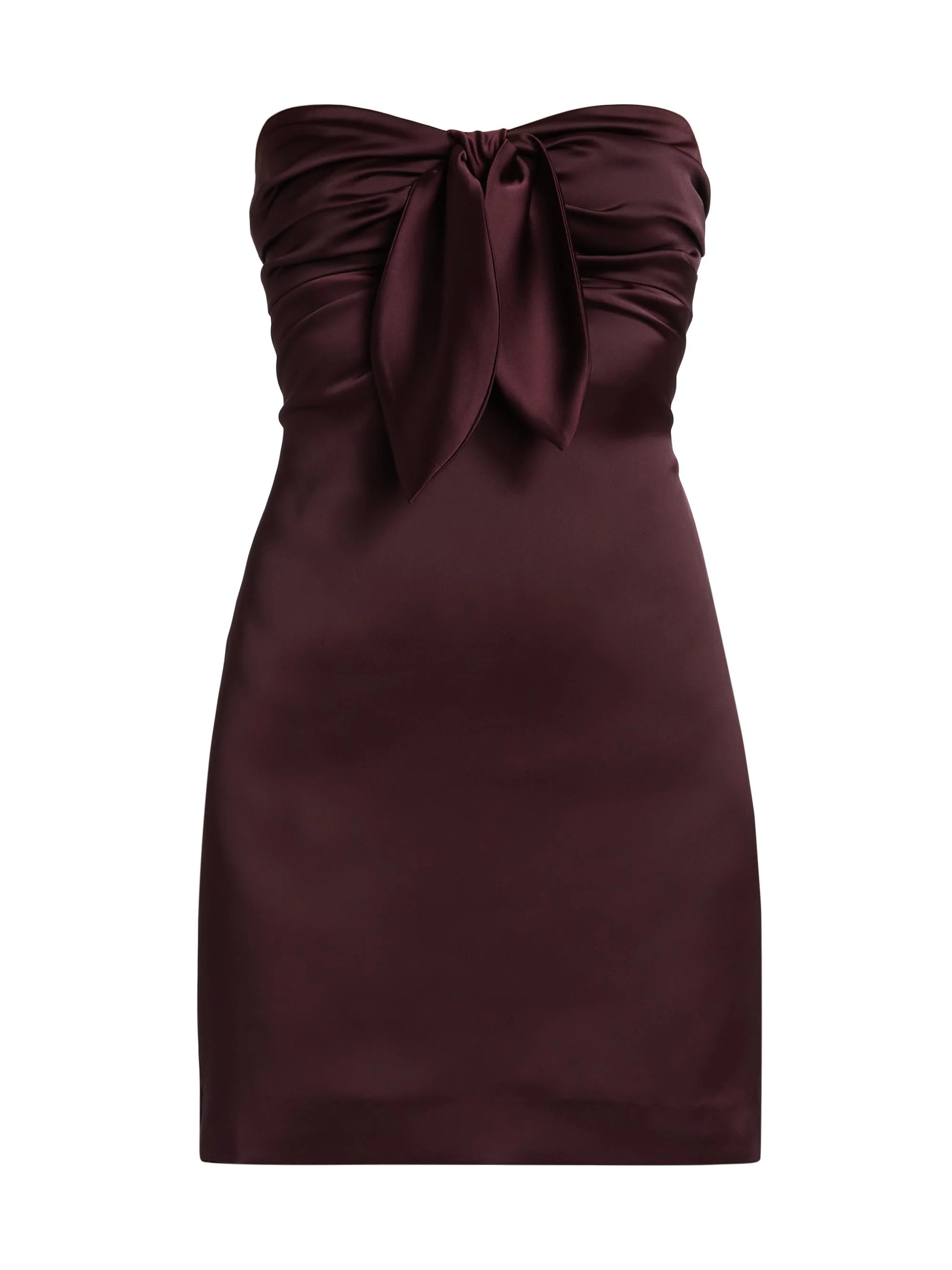 Women's Orion Bow Minidress - Blackberry - 1